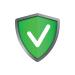 A green check mark icon.