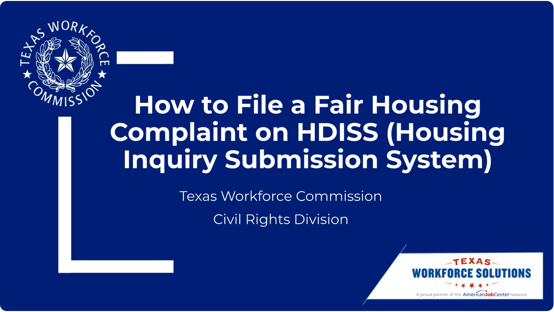 Fair Housing Complaint Form