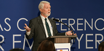 A speaker at the 2024 TCE conference