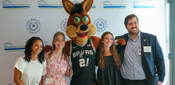 A group of interns at the 2024 Texas Internship Network conference in San Antonio, Texas.
